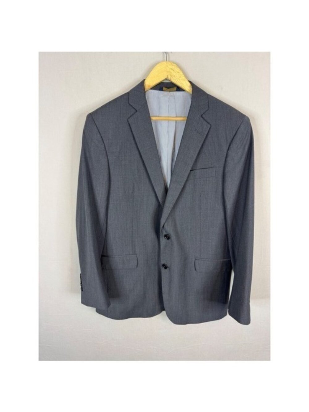 Brooks Brothers Men's Gray Two-Button Sport Coat